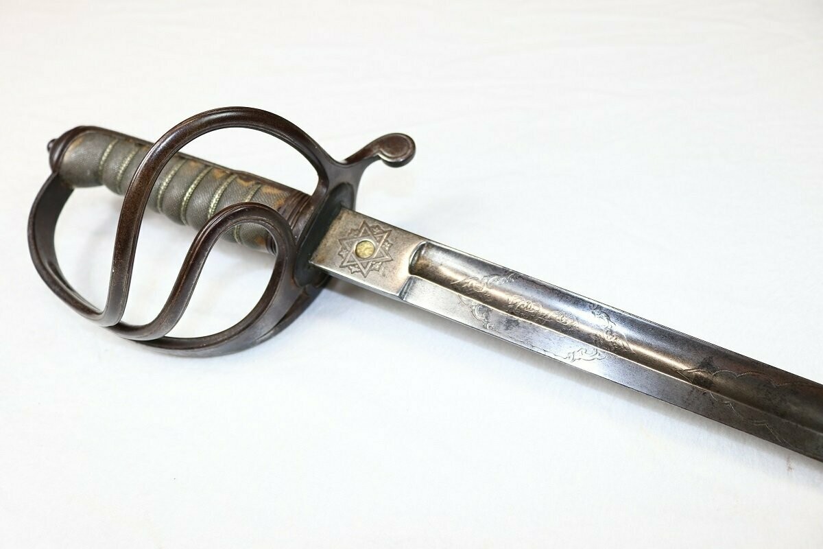 Royal Marine Artillery Officer's Sword By Wilkinson For D.S.O. Winner