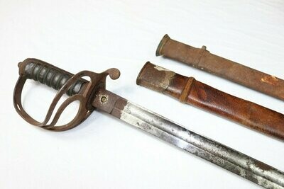 1894-Dated Wilkinson Royal Artillery Officer's Sword For Restoration - Both Scabbards Included