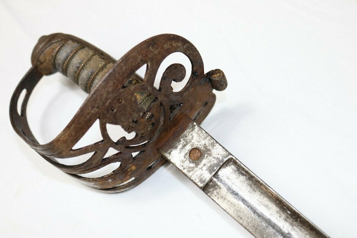 Victorian Rifles Officer's Sword For Restoration