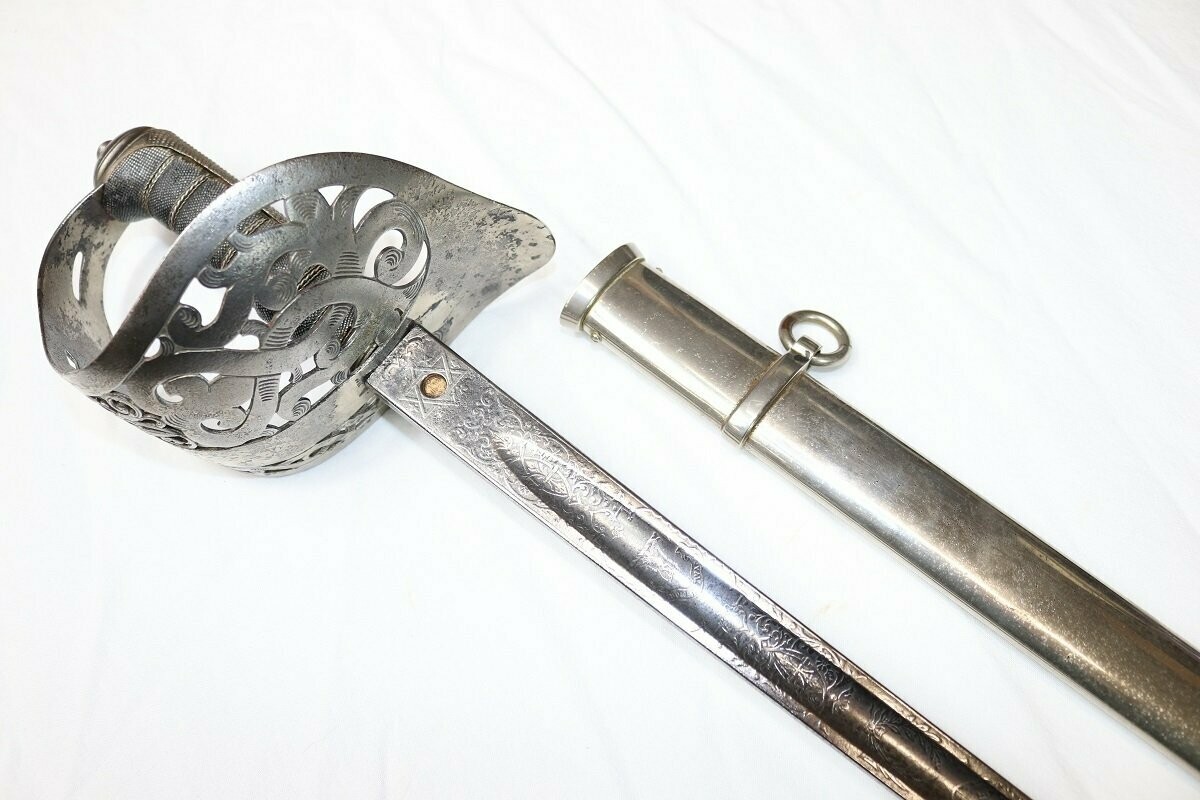 Wilkinson 1892/1895 Pattern Sword Of Officer Killed At Battle of Colenso (Boer War)