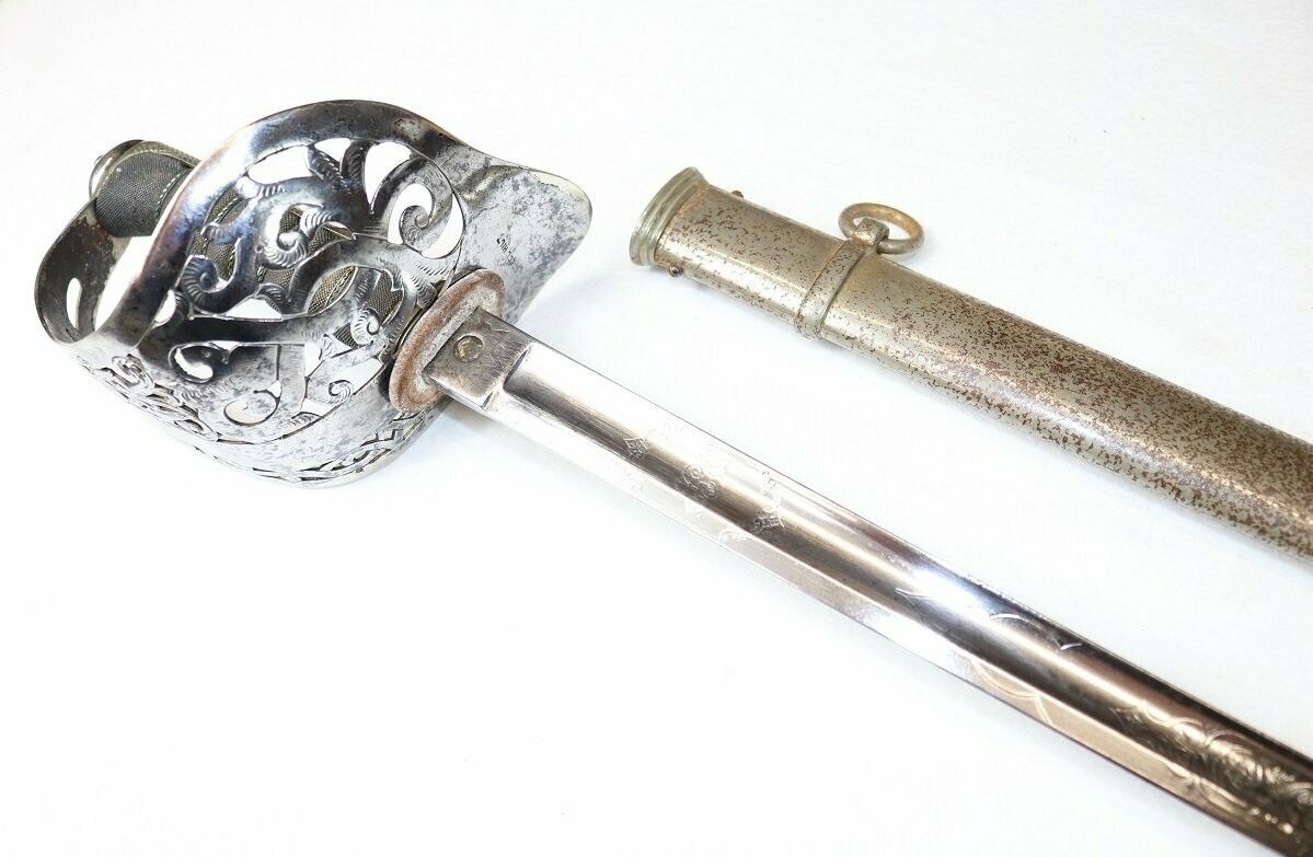 Boer War Royal Sussex Regiment Colonel's Sword By Wilkinson
