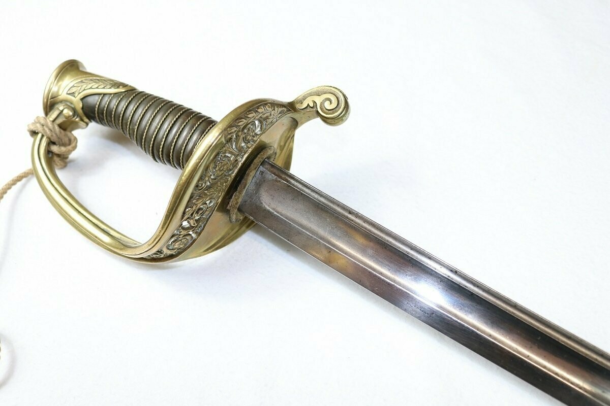French M1845 Adjutant Sword Dated To 1900