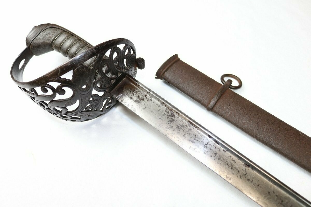 Rare George IV 1822 Pattern Heavy Cavalry Officer's Sword