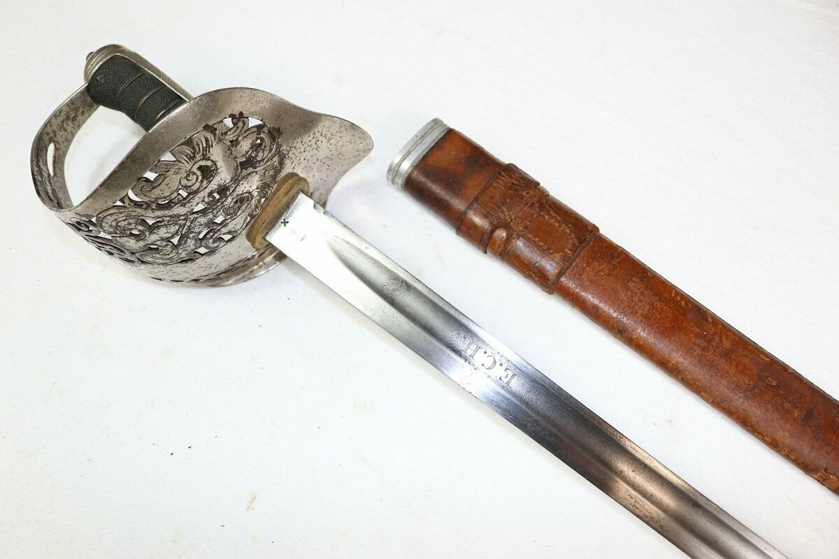 Rare Hybrid Sergeant's Sword With Initials