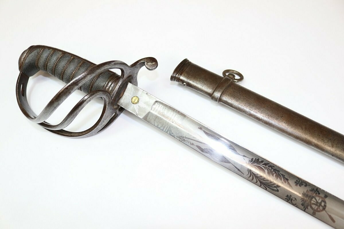 Mid-Victorian Volunteer Artillery Officer's Sword