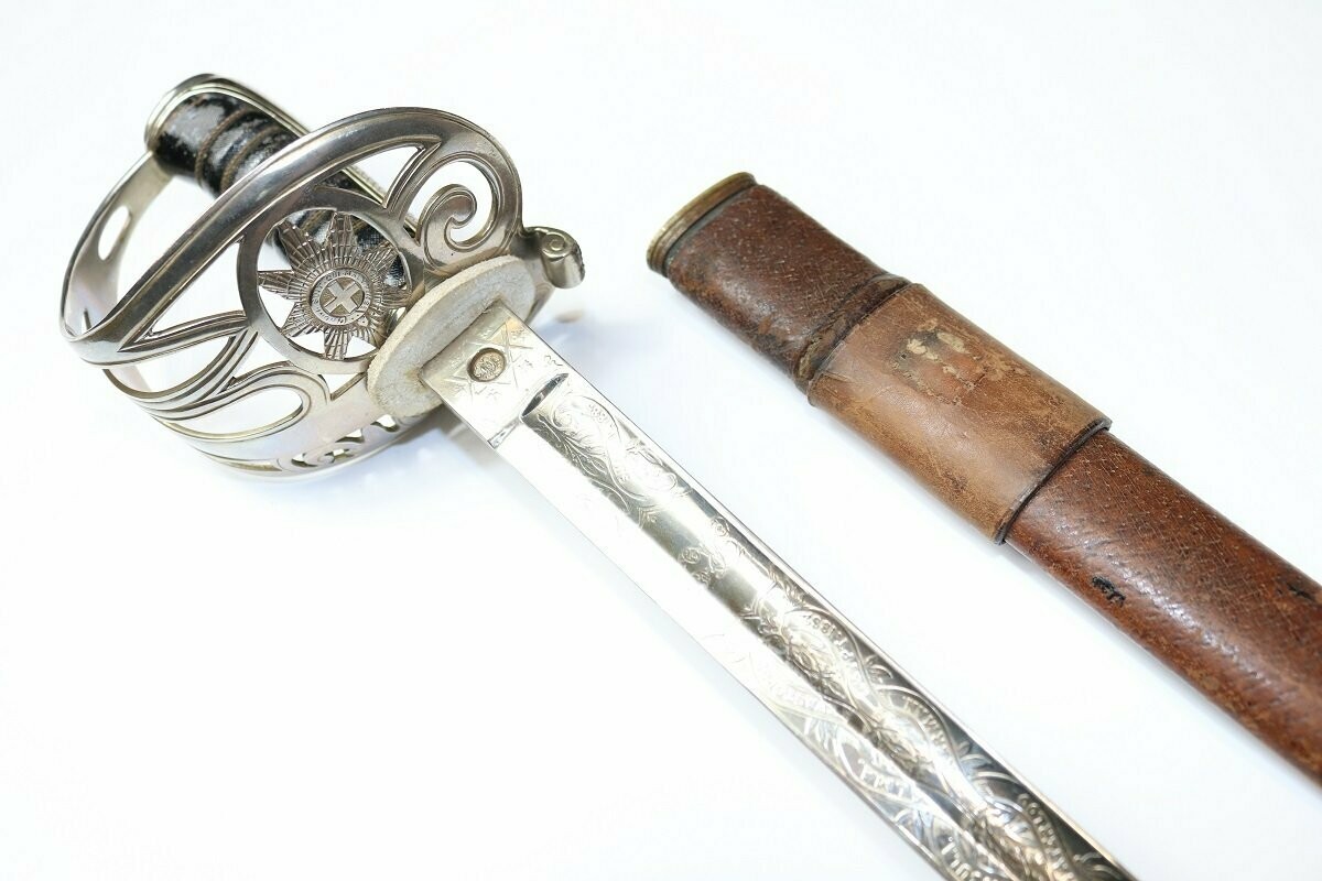 Exceptional Coldstream Guards Sword of Colonel Reginald Longueville