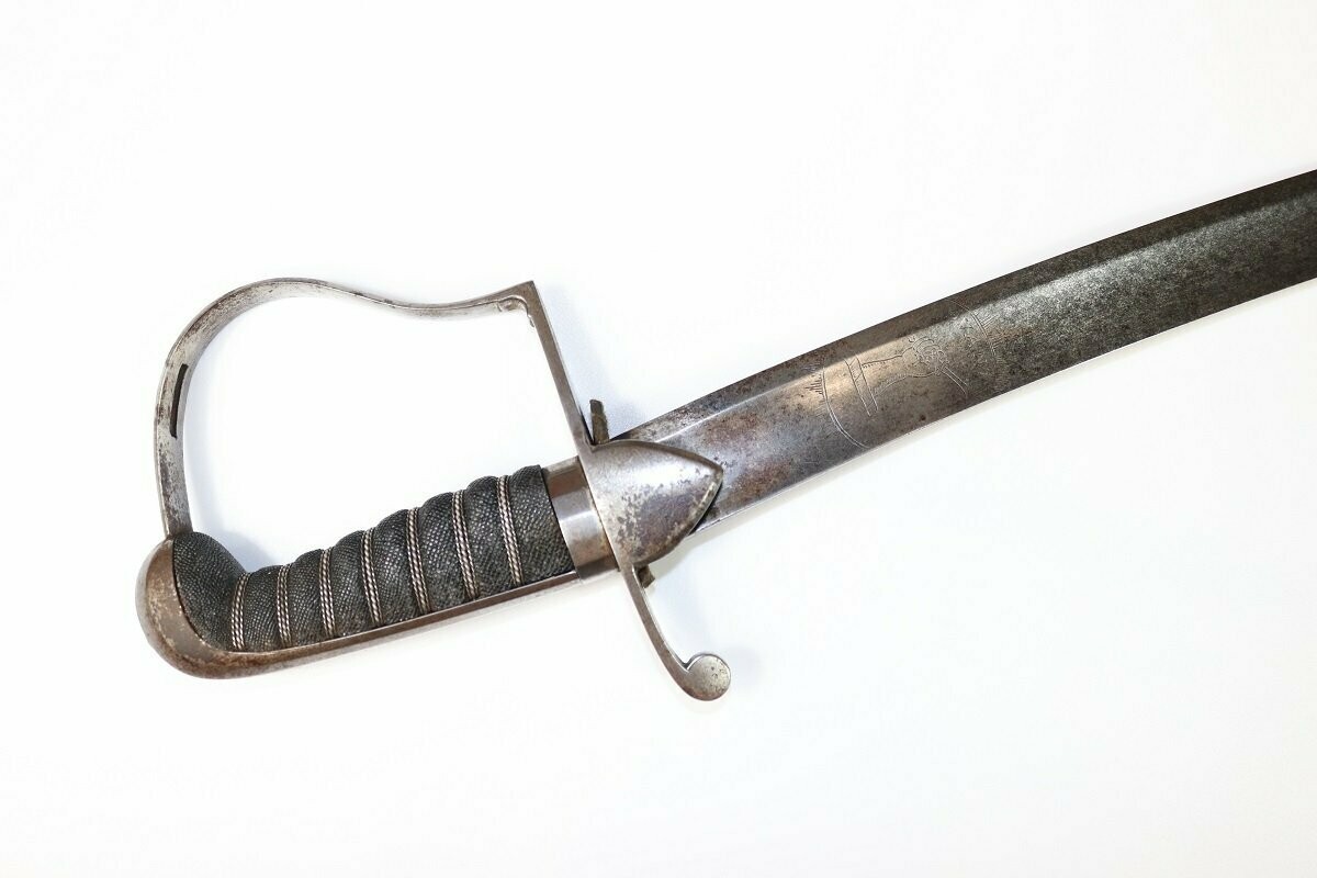 Rare Scottish Yeomanry Officer's 1796 sabre from Fettercairn House