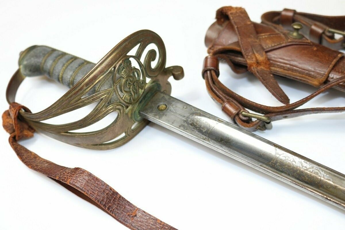George V (WW1 era) RAMC officer's sword by Holt & Pillin