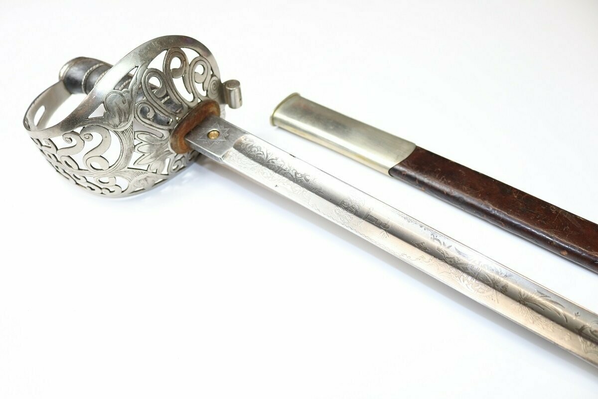 Excellent Wilkinson Heavy Cavalry Sword for MID Boer War Officer