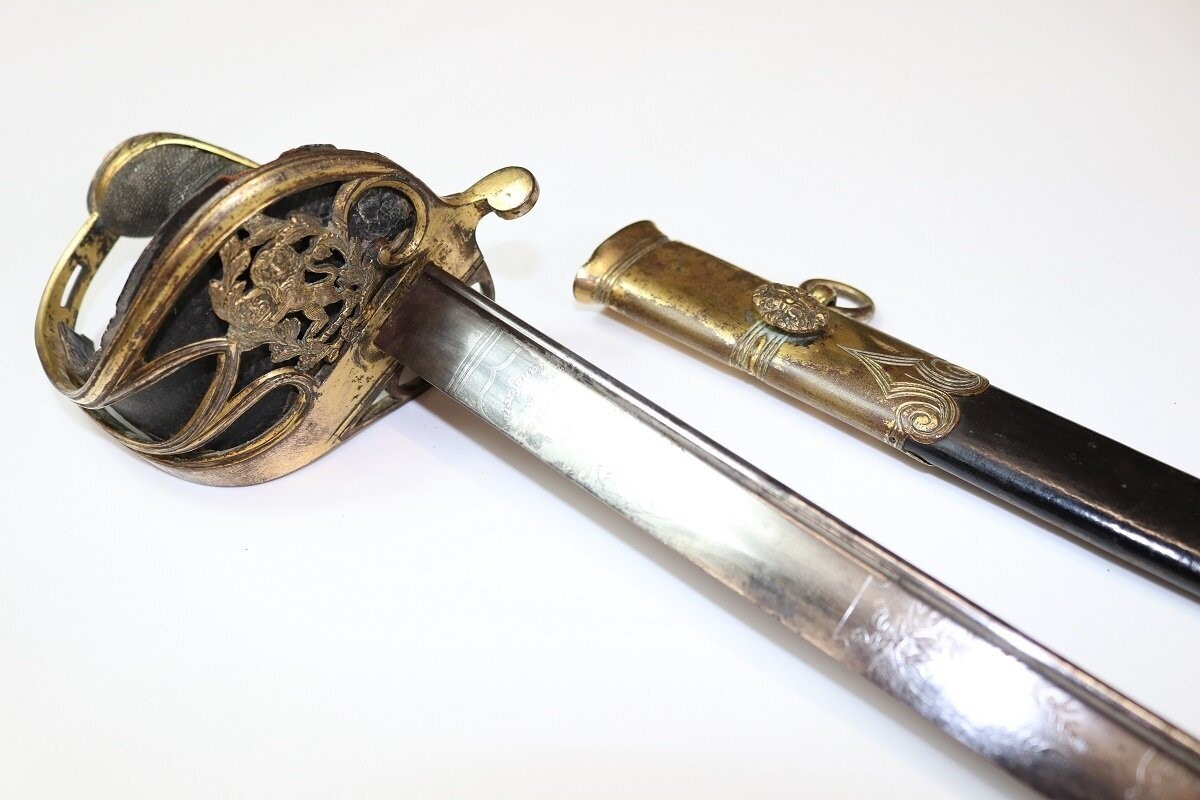 Rare Victorian Honourable East India Company Infantry Officer's Sword