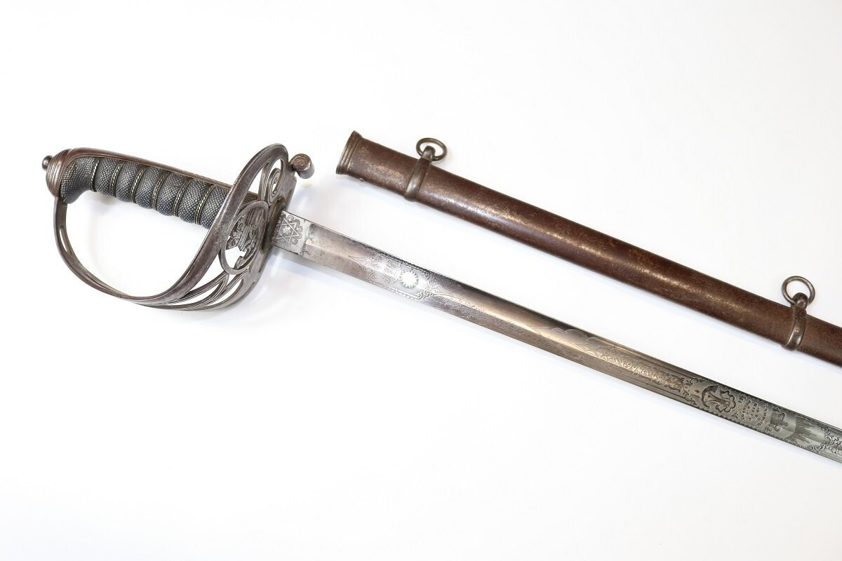 Victorian London Rifle Brigade Sword By Wilkinson, To Named Officer