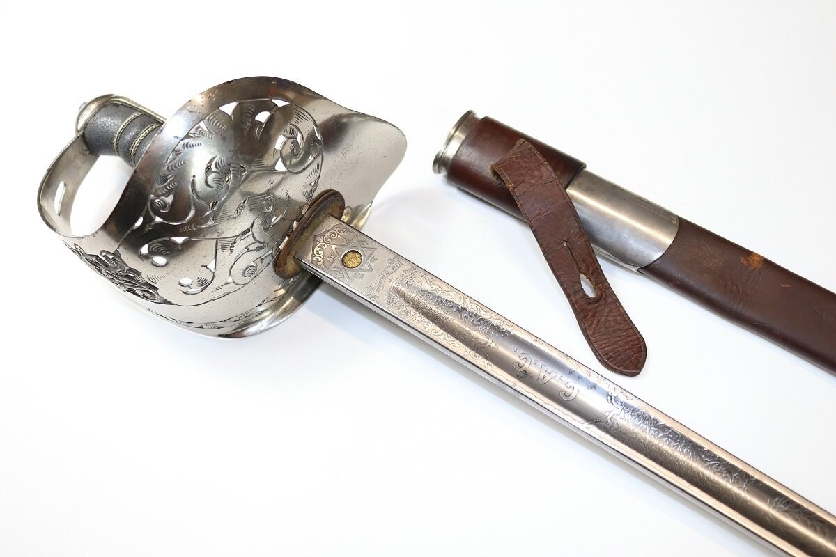 Late-Victorian Infantry Wilkinson Sword To Named Officer