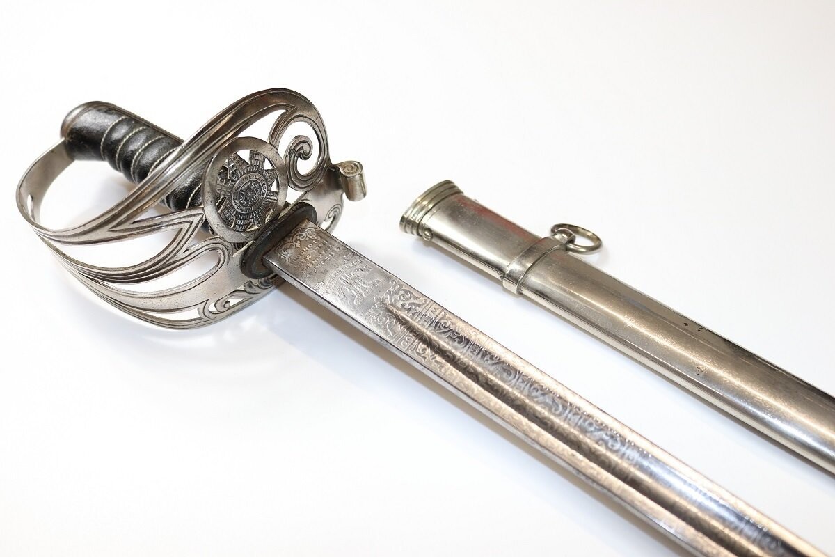 Wilkinson Scots Guards Sword For WW1 Casualty