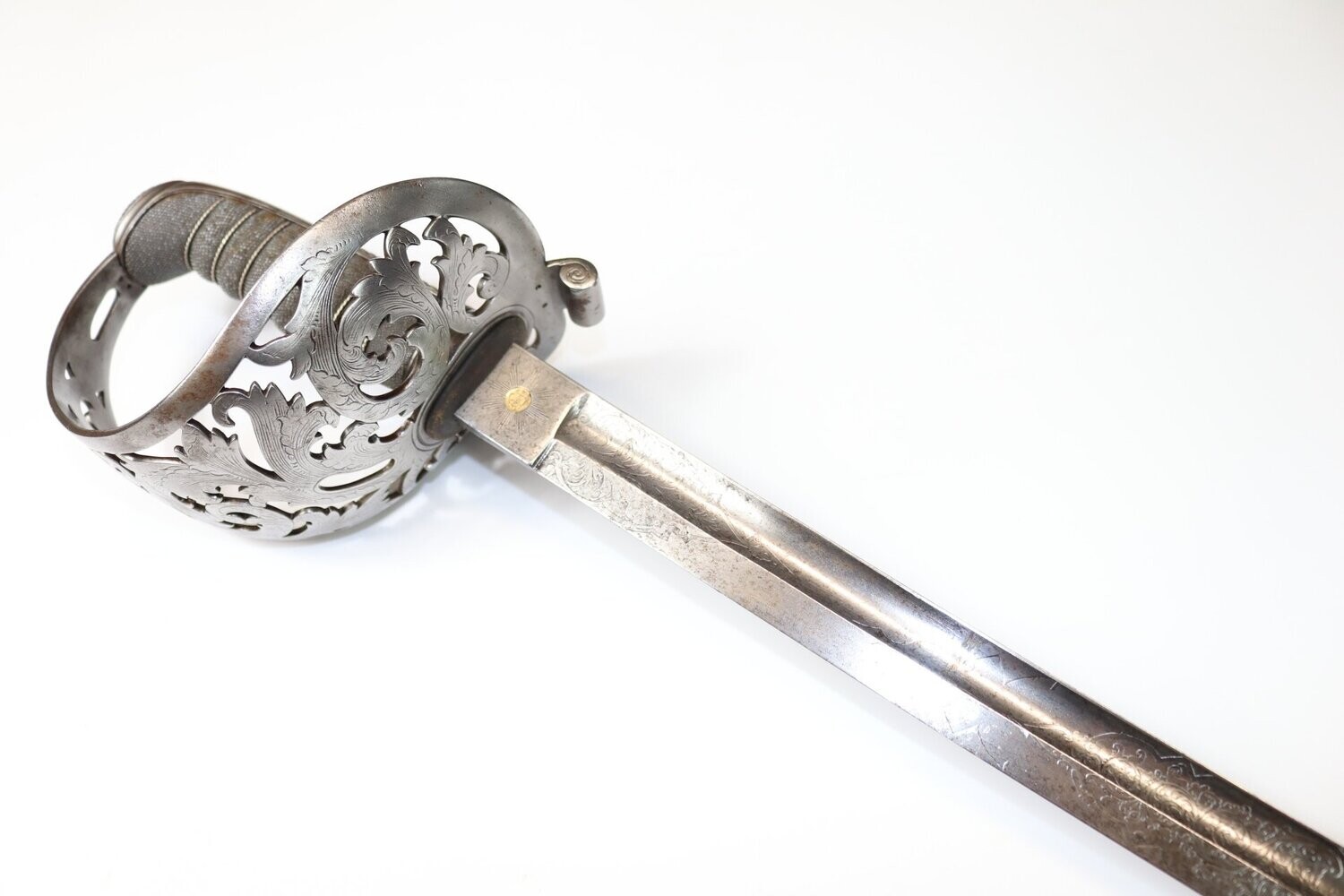 Rare Early Highland Field Officer's Sword by Mole