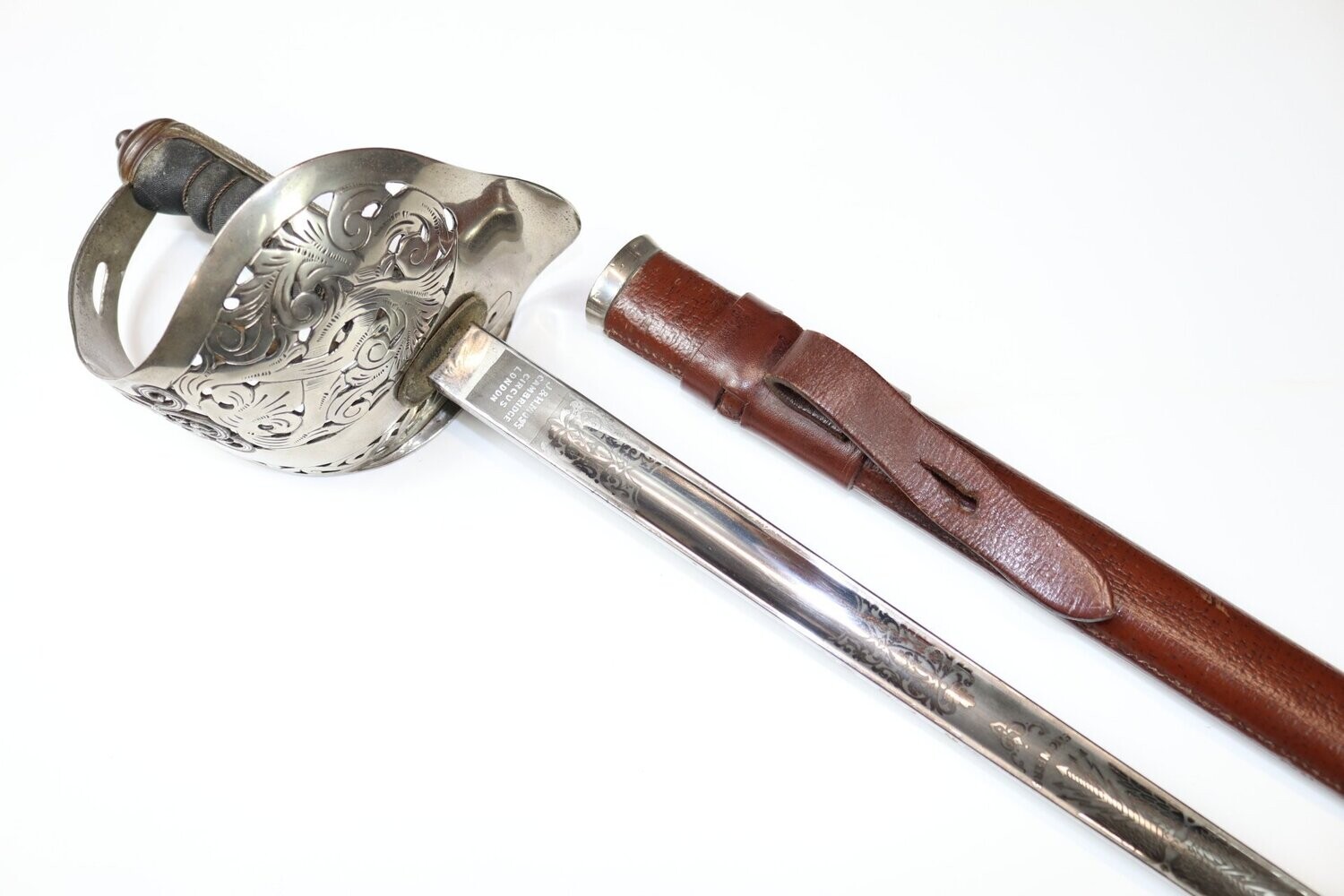 George V Royal Engineer's Officer's Sword by Wilkinson/Moss