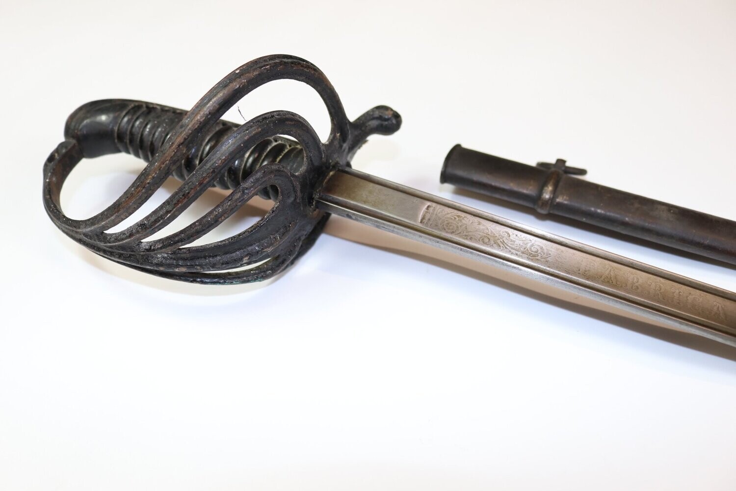 Scarce French Army of North Africa Officer's Sword with Toledo Blade
