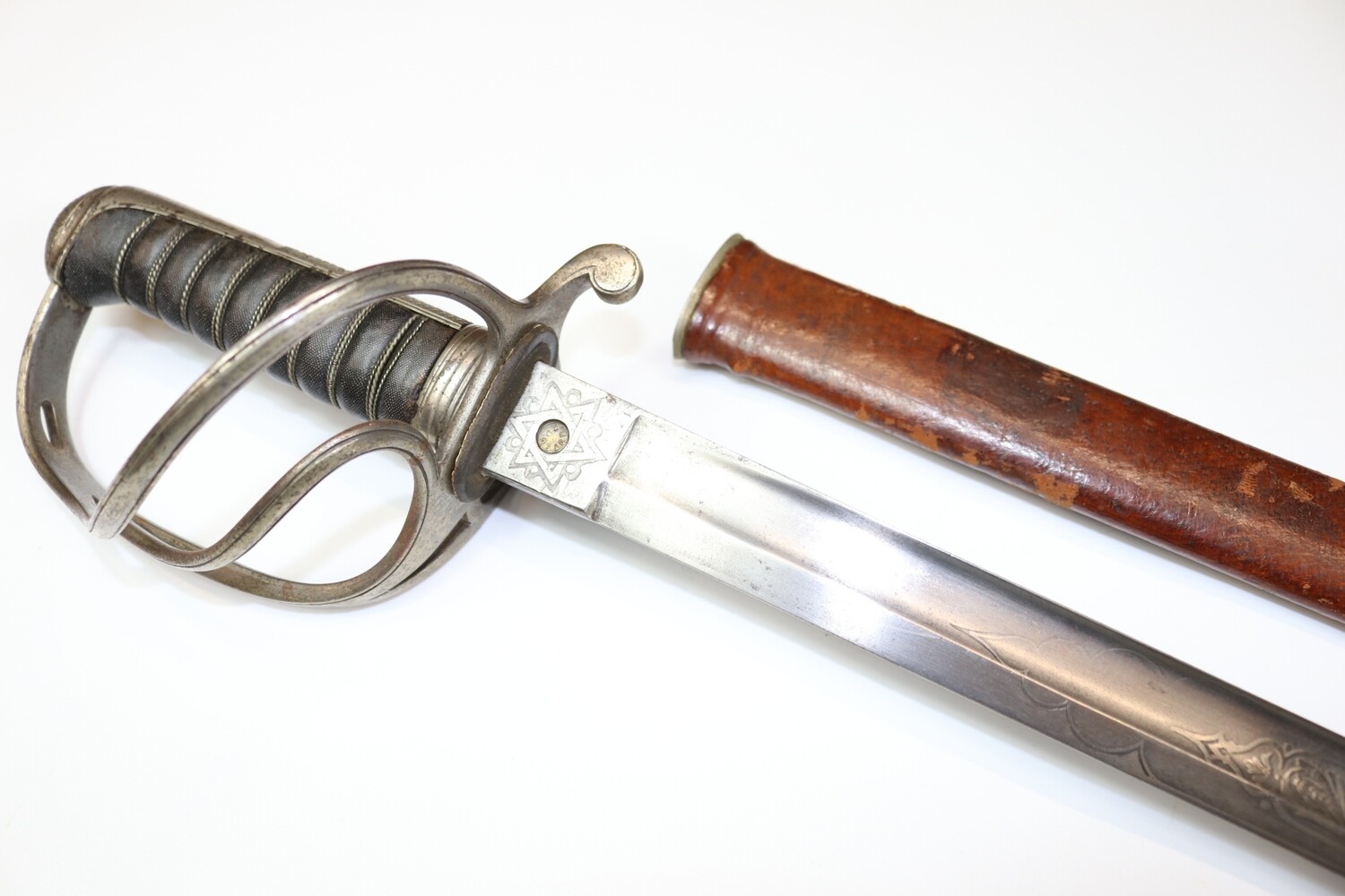 Late-Victorian Light Cavalry Officer's Sword by Nash/Pillin