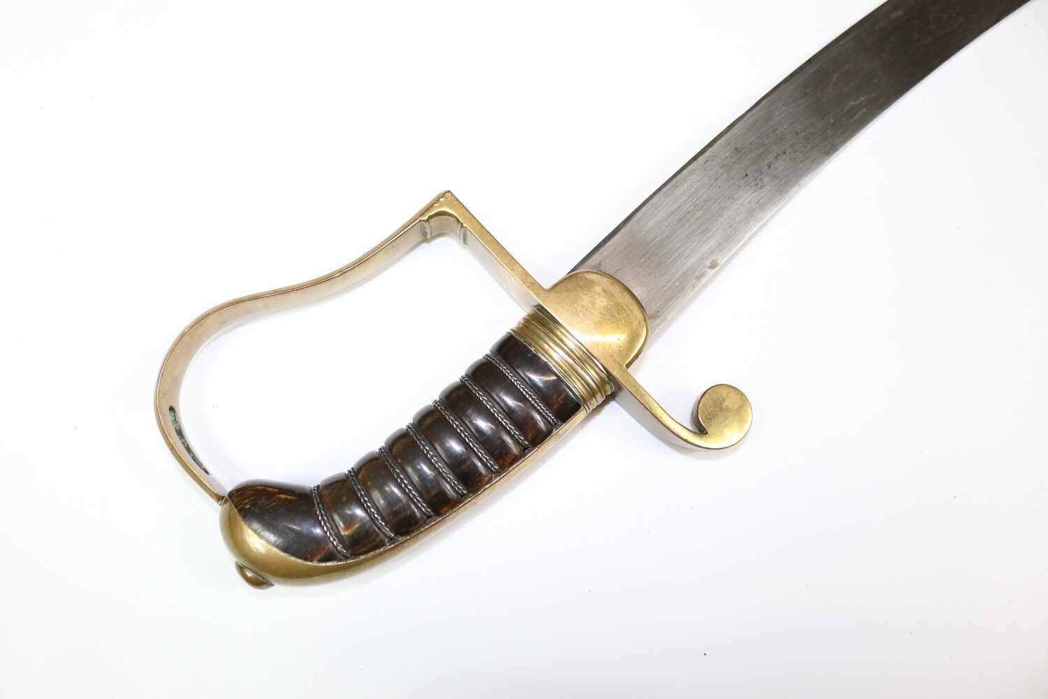 Very Good Georgian Very Curved Sabre or 'Scimitar'