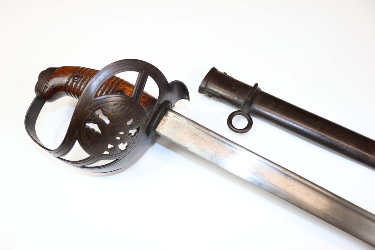 Good WW1 Era German M1889 Cavalry Officer or NCOs Sword by Ernst Busch