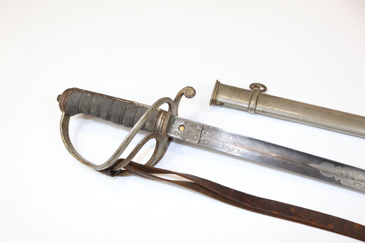 Late-Victorian Royal Artillery Officer's Sword by Mole