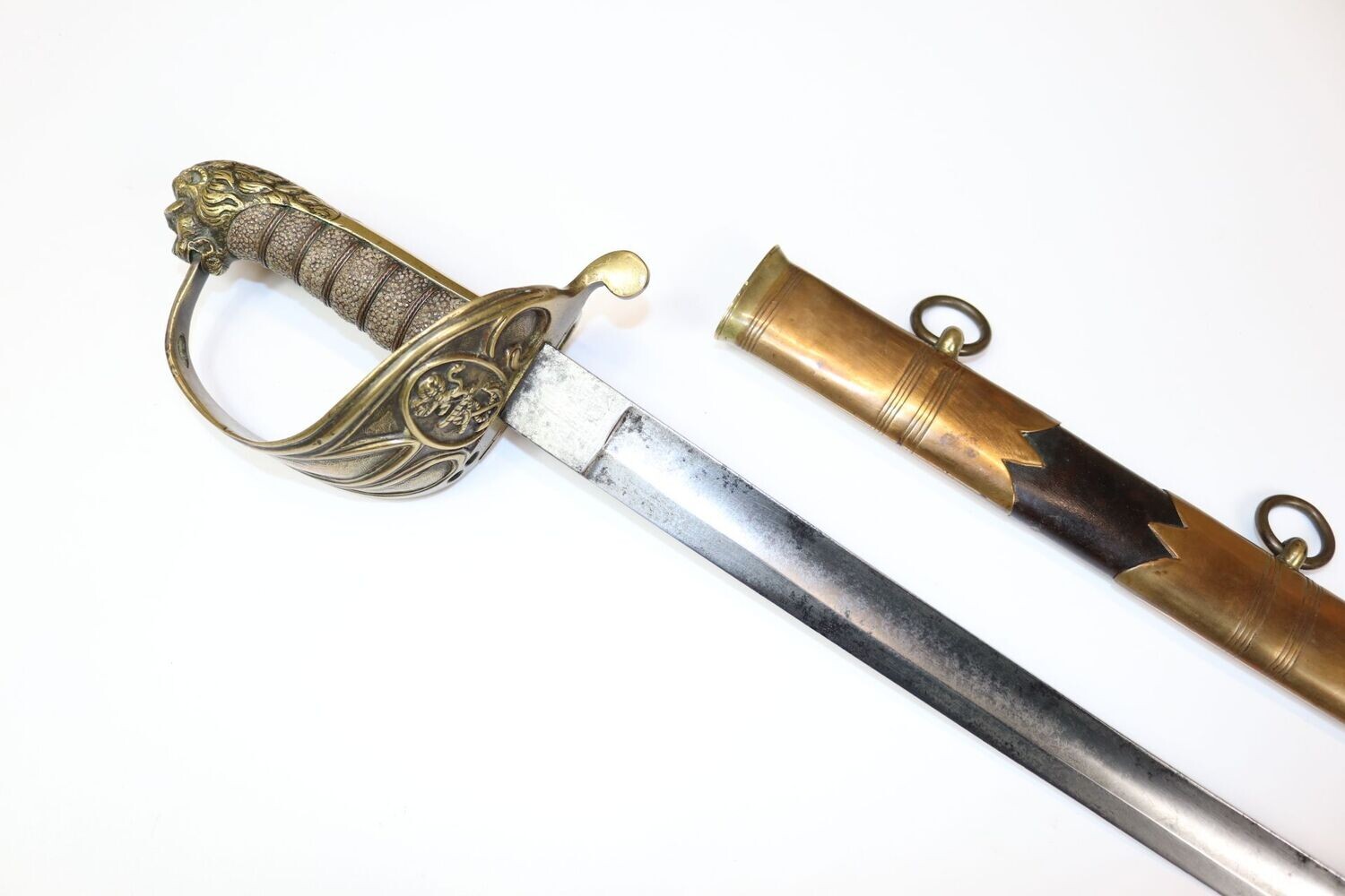 Very Rare HEIC Navy Hybrid Pattern Sword