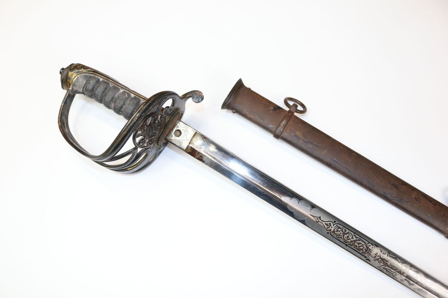 Victorian Infantry Officer's Sword by Hawkes with Long Blade