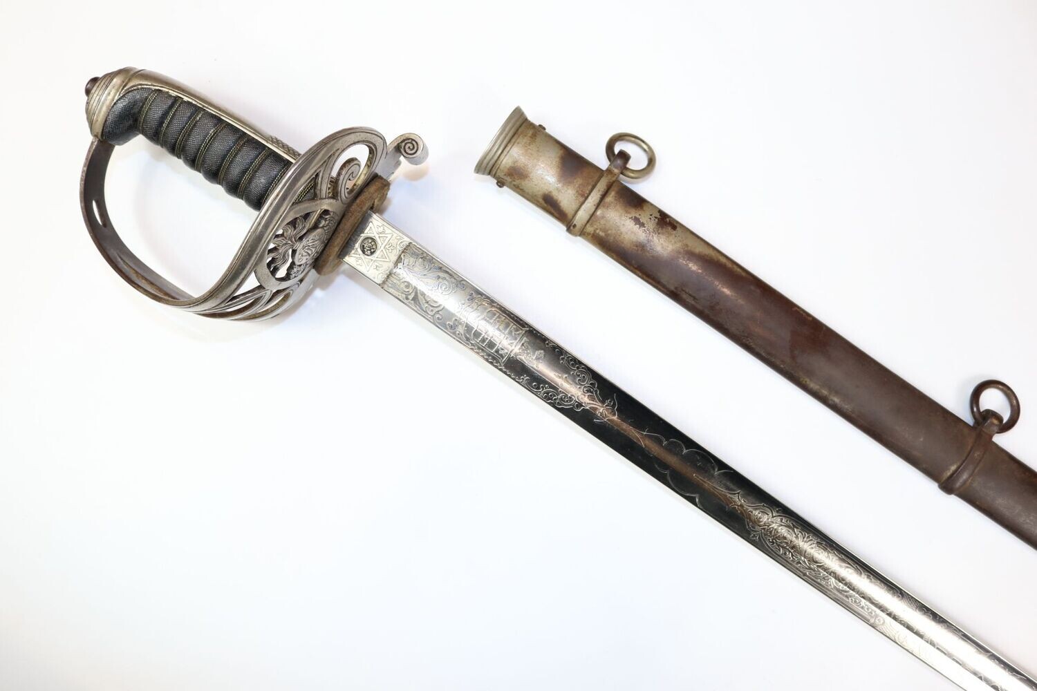 Scarce Foot Guards Style Sword for Honourable Artillery Company, with Coat of Arms