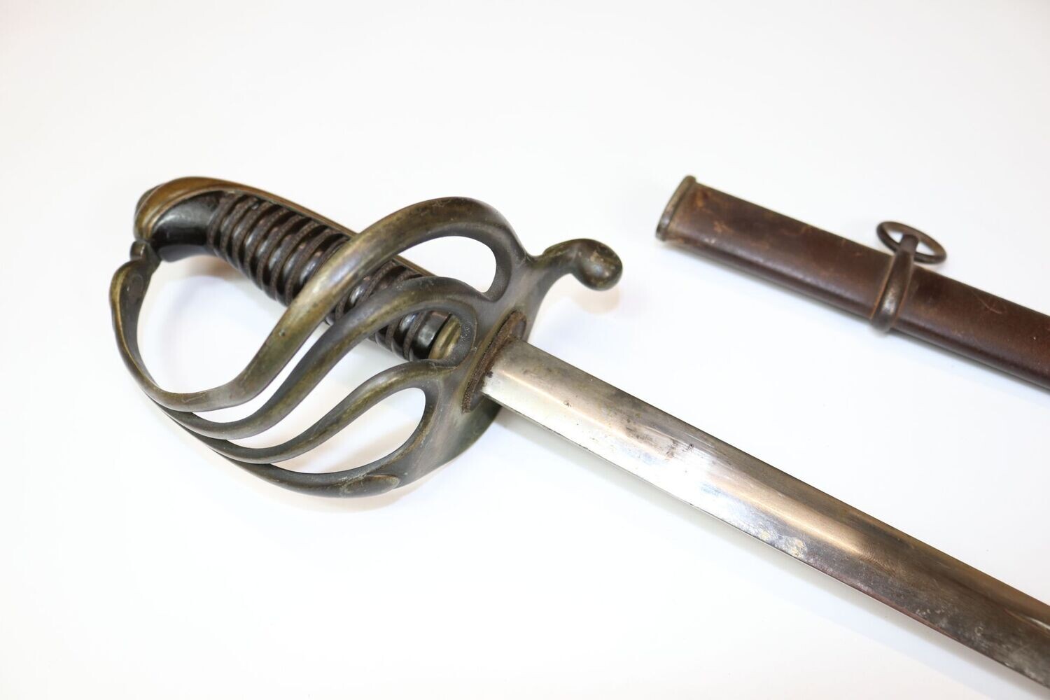 French pre-M1882 Officer's Sword & Scabbard