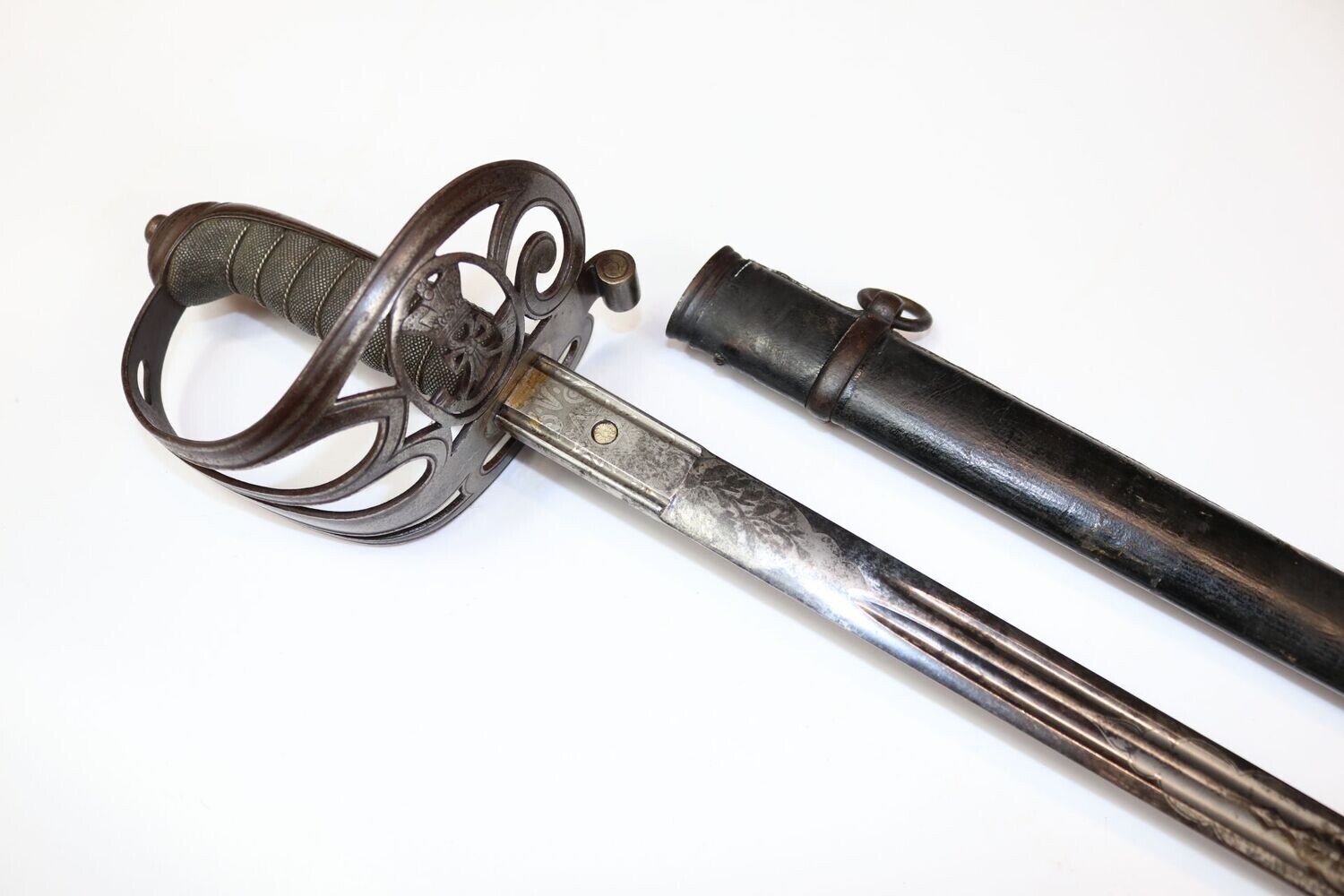 Rare Scottish Rifles Officer's sword