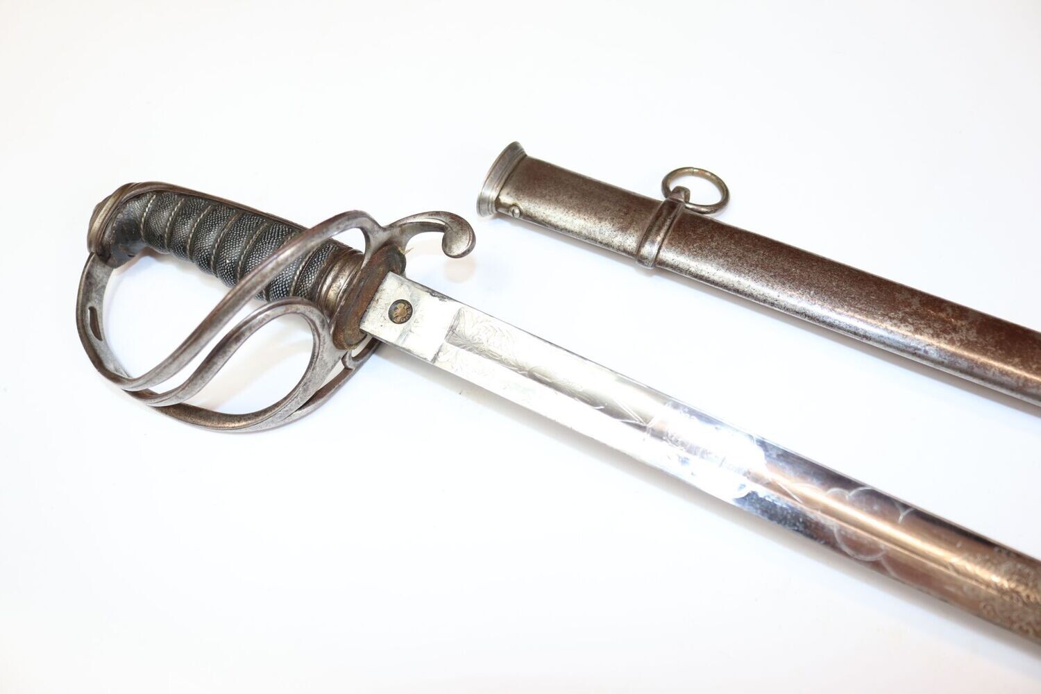 Victorian Royal Artillery Officer's Sword with Initials, Crest & Motto