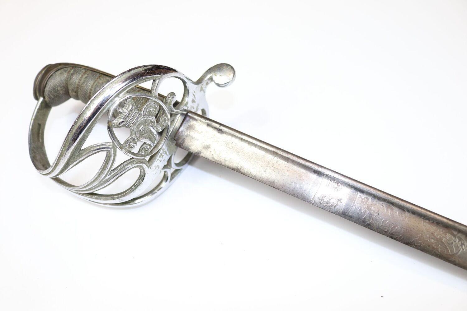 Early Victorian Infantry Officer's Sword with Crest