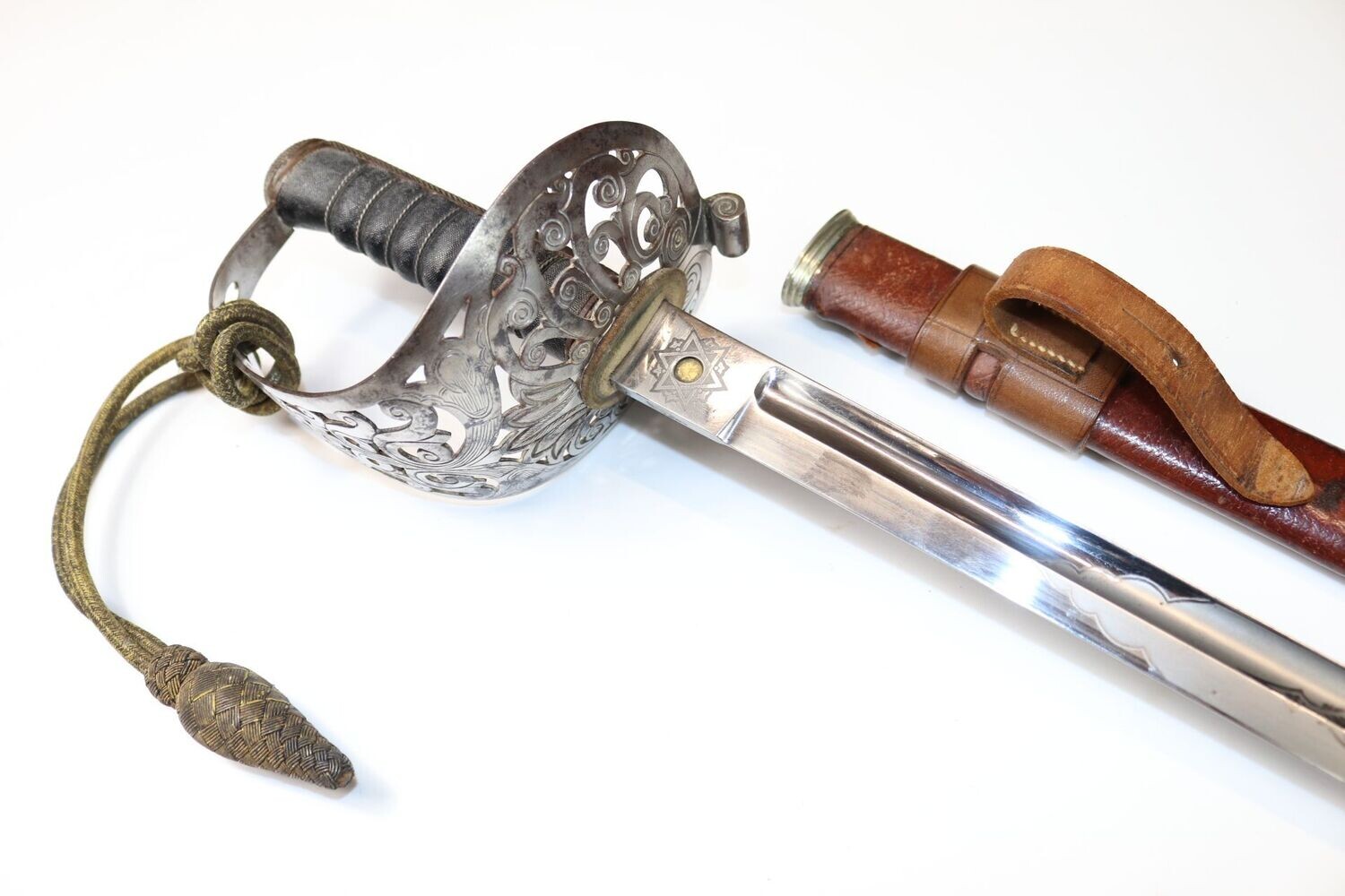 1896 Pattern Cavalry Officer's Sword by Hawkes/Wilkinson
