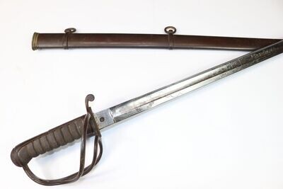 Victorian Light Cavalry Officer's Sword by Pillin to named officer