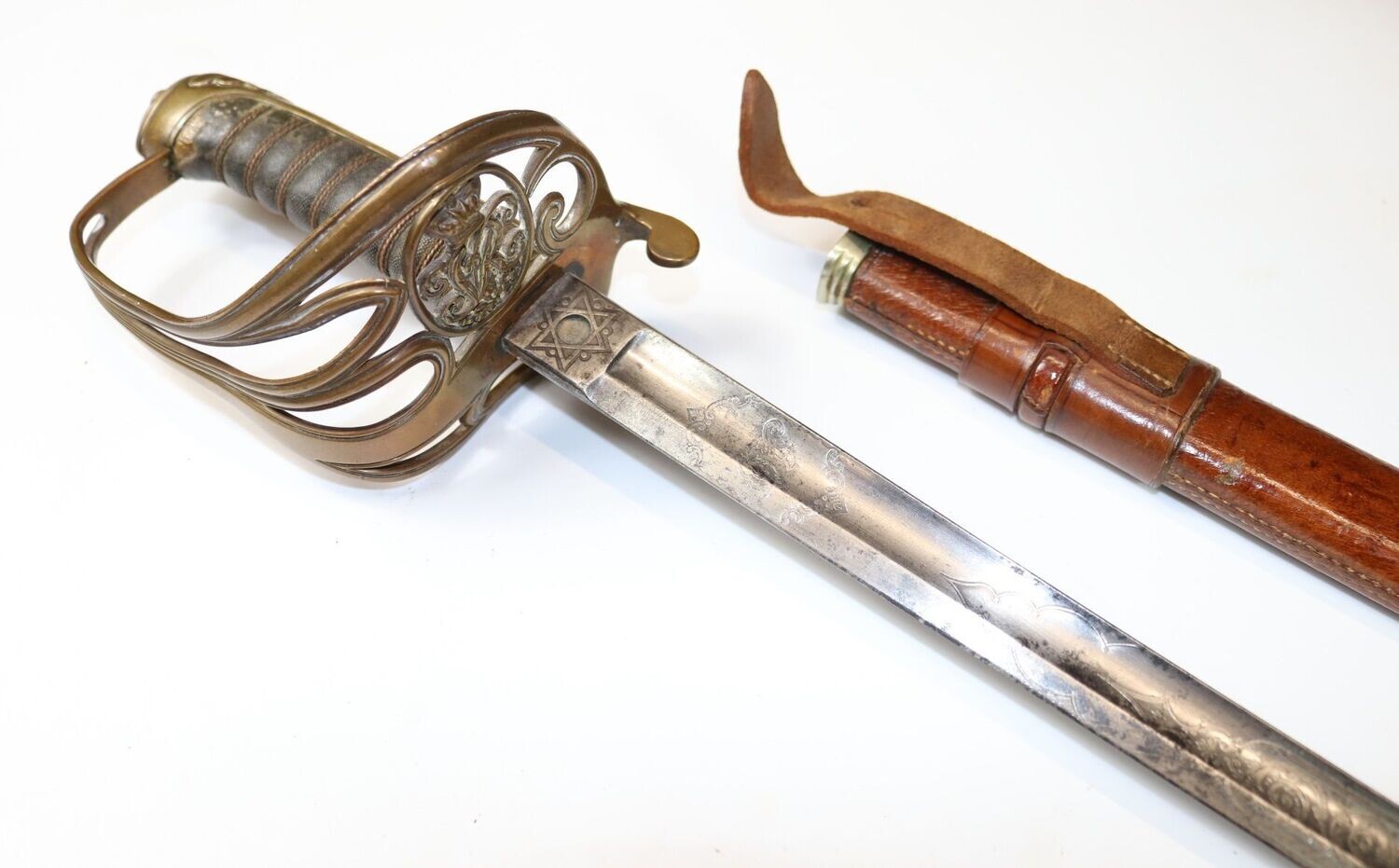Victorian Wilkinson Infantry Officer's sword Named to Officer