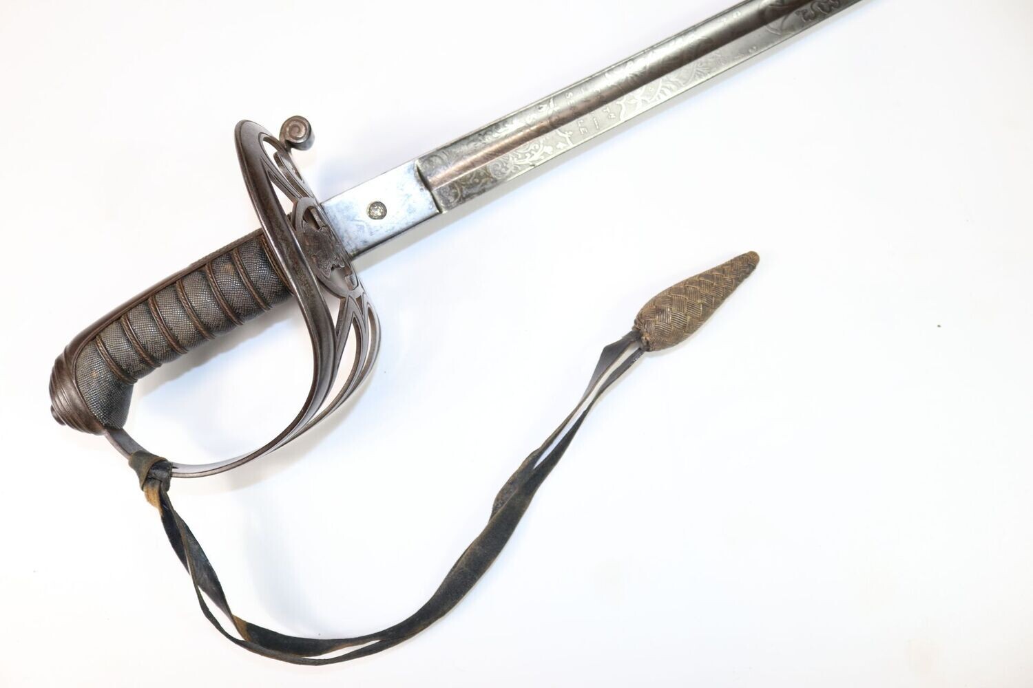 Named Surrey Rifles Officer's Sword