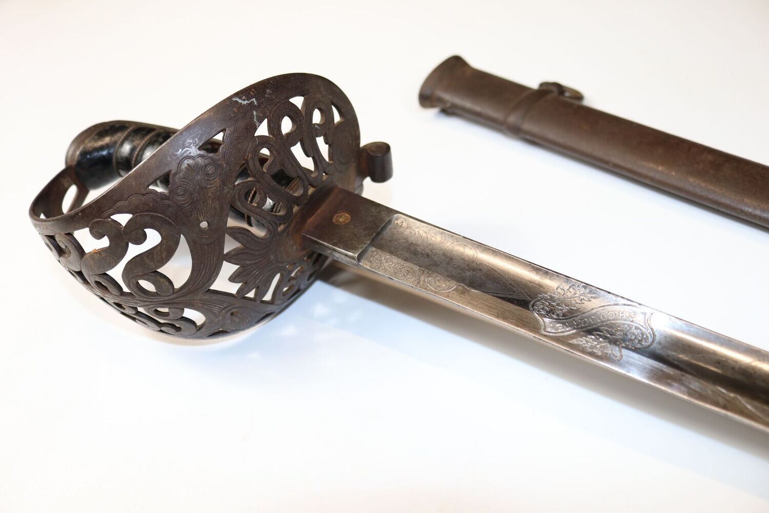 3rd Dragoon Guards Officer's Sword Attributed to Famous Actor