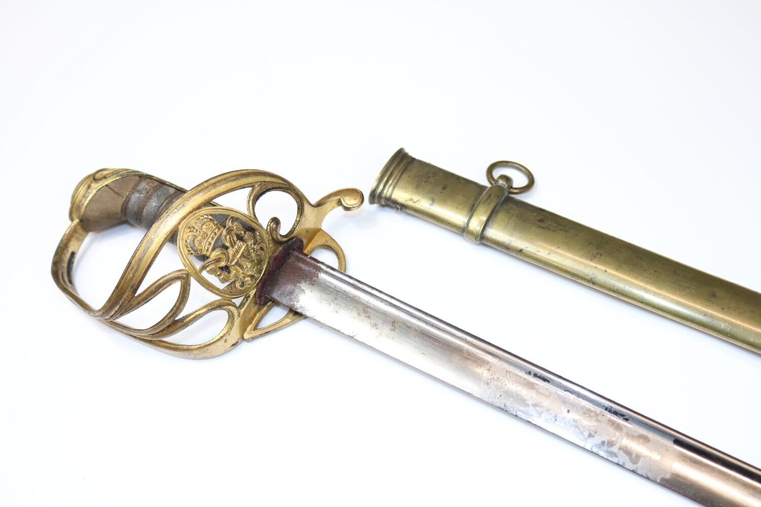 George IV 1822 Pattern Infantry Officer's Sword with Crest & Initials