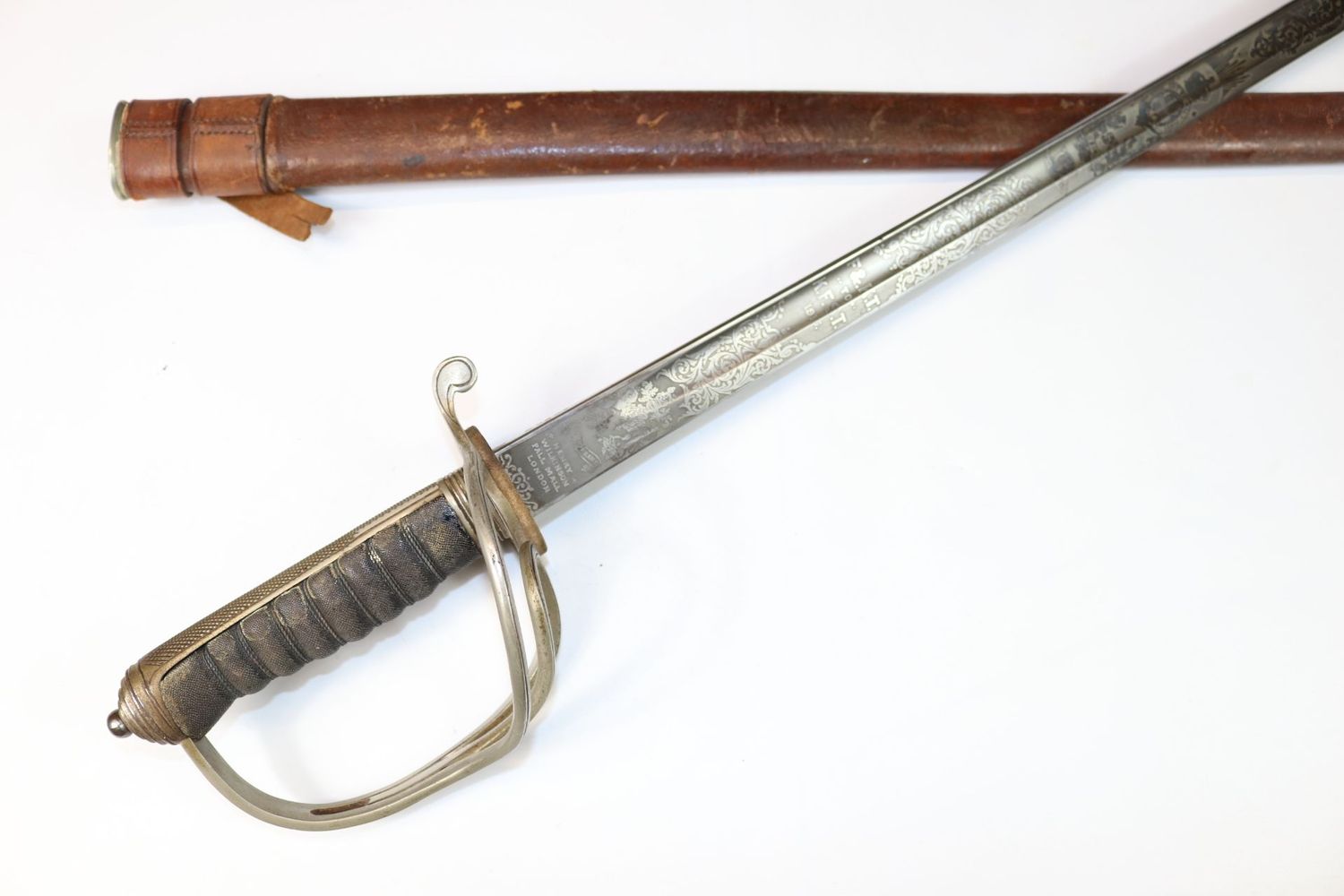 WW1 Named & Dated Wilkinson Royal Artillery Sword
