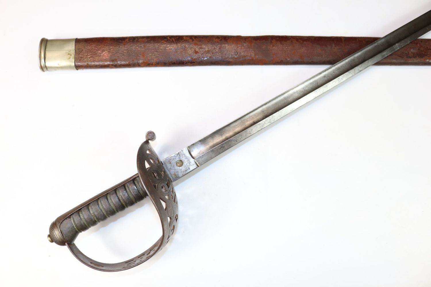 Late Victorian Indian Cavalry Officer's Sword 1896 Pattern by Pillin/Harman