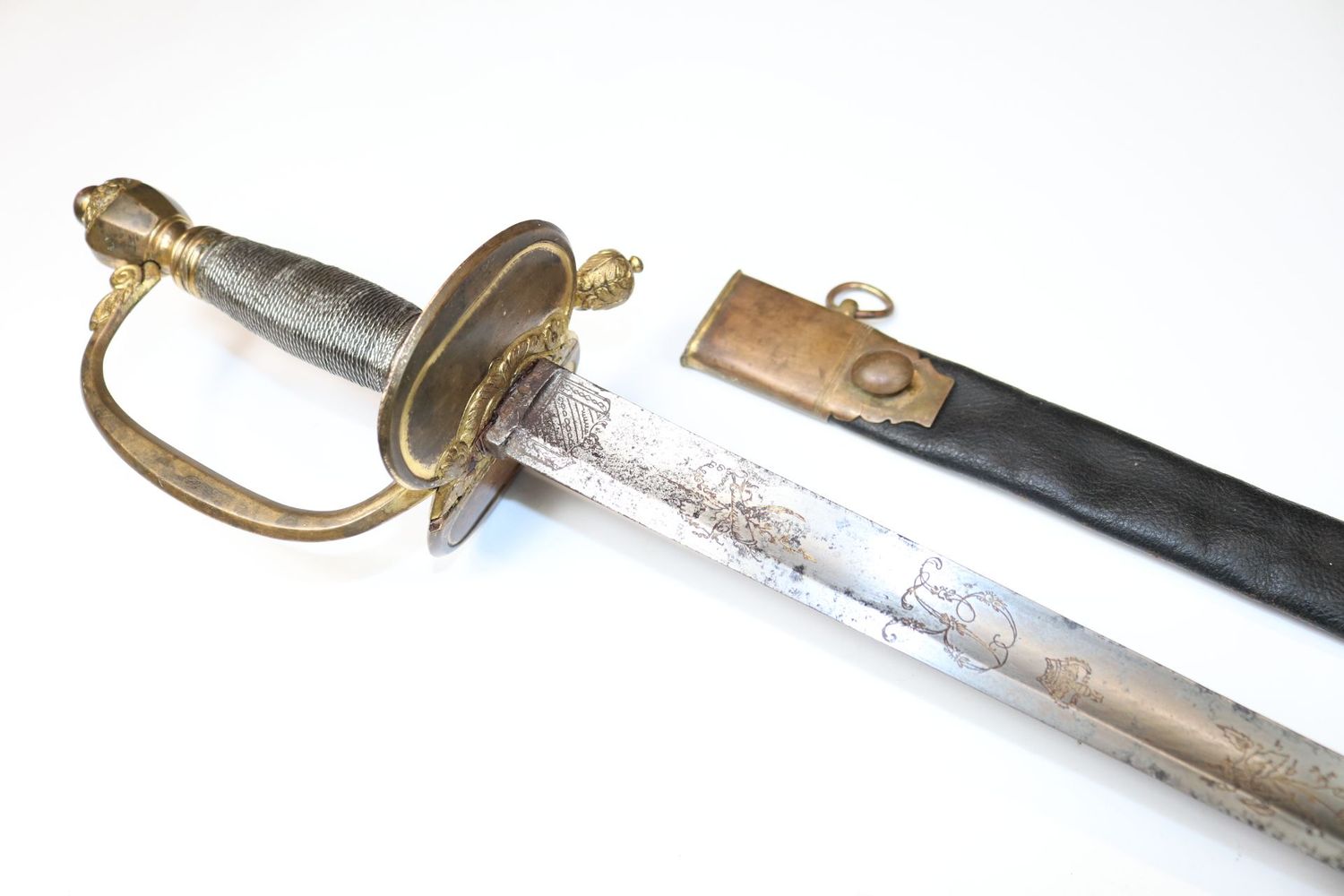 Good Napoleonic 1796 Pattern Infantry Officer's Sword by Runkel & Tatham