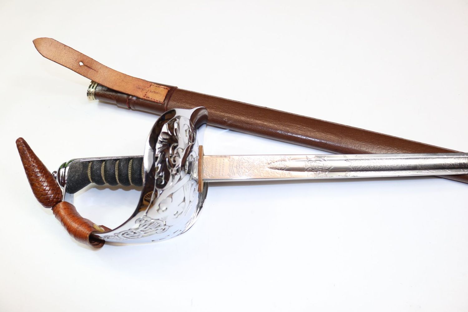 Edwardian Wilkinson Infantry Officer's Sword 1897 Pattern in Parade Condition