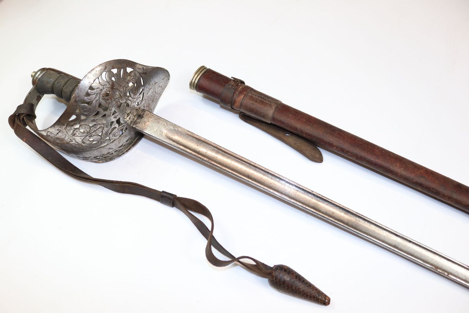 Rare Edward VIII (1936) Indian Army Infantry Officer's Sword by Wilkinson