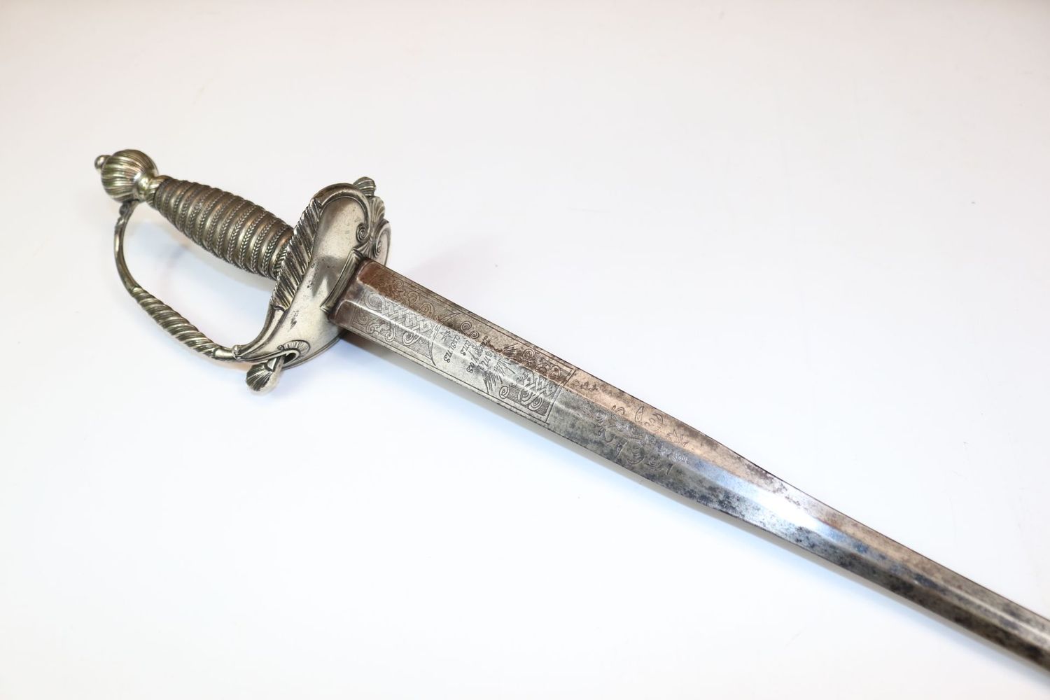 Fine Quality French Boat-Shell-Hilted Smallsword c.1750