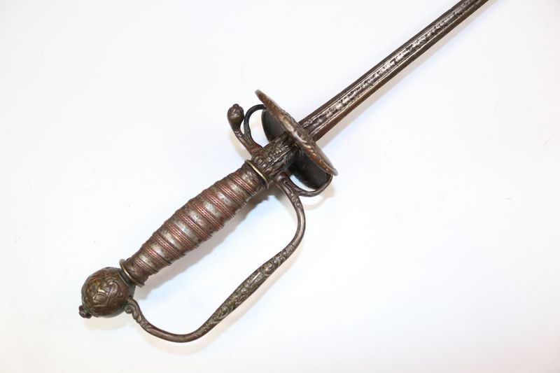 18th Century European Smallsword with Earlier Blade