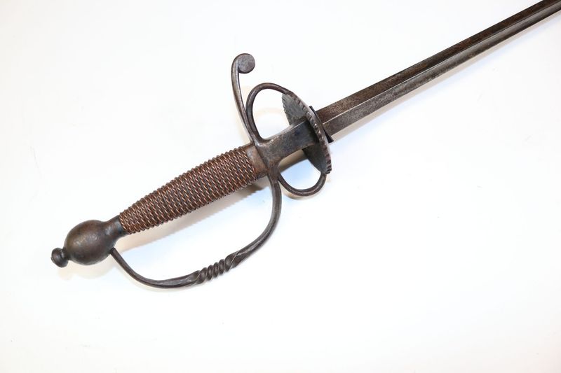 Unusual Georgian Military Smallsword