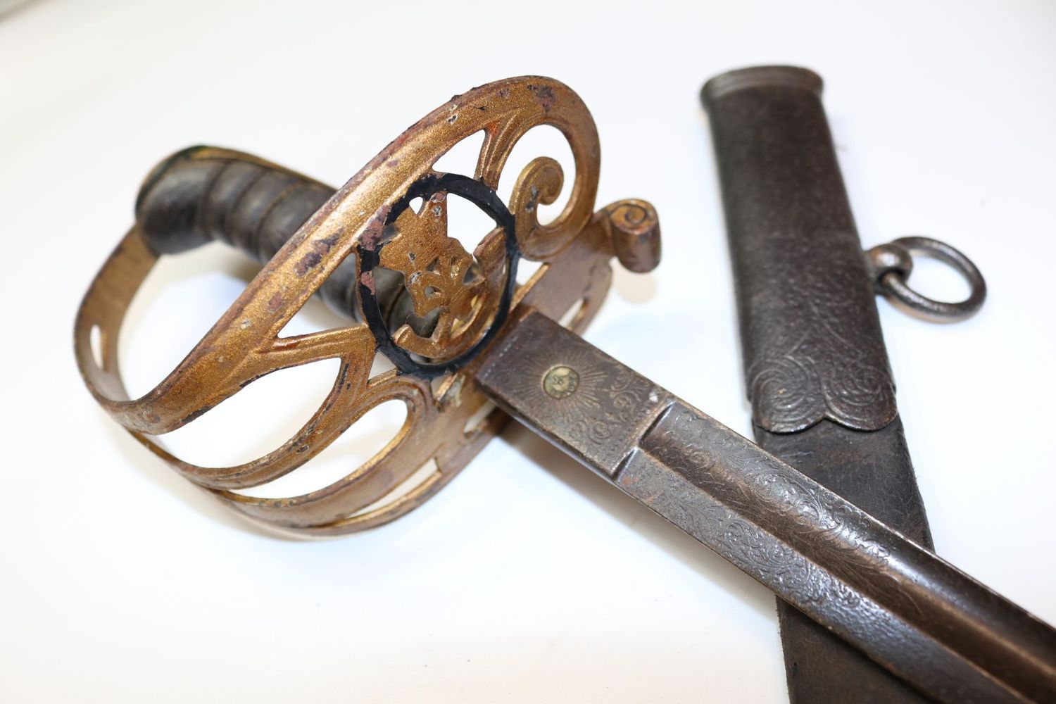 Thurkle Rifles Officer's Sword for Restoration