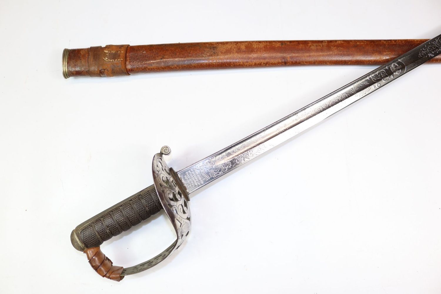 Wilkinson Patent Hilt Cavalry Sword for MID Officer of 14th King's Hussars
