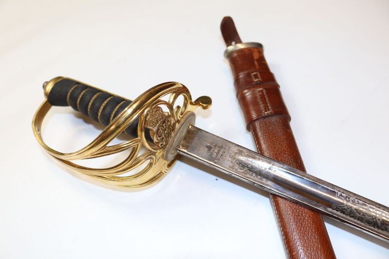 George V Royal Army Medical Corps Officer's Sword