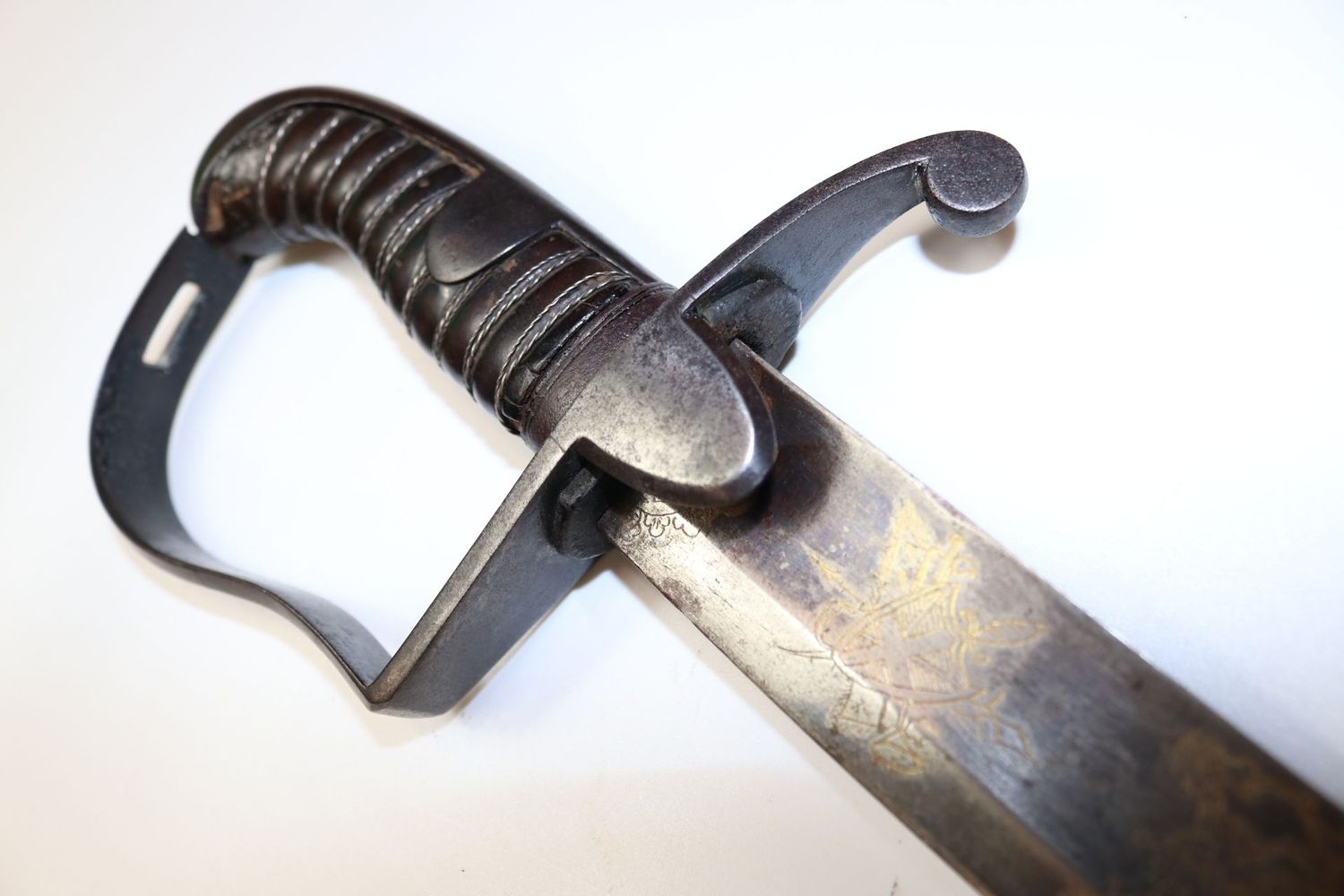 Napoleonic Blue & Gilt 1796 Light Cavalry Officer's Sabre