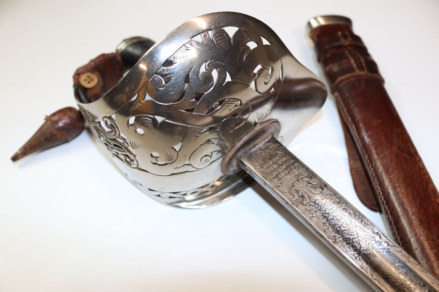 Victorian Wilkinson 1897 Pattern with Officer's Initials